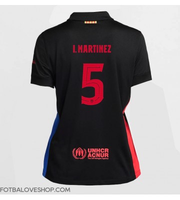 Barcelona Inigo Martinez #5 Dámské Venkovní Dres 2024-25 Krátký Rukáv